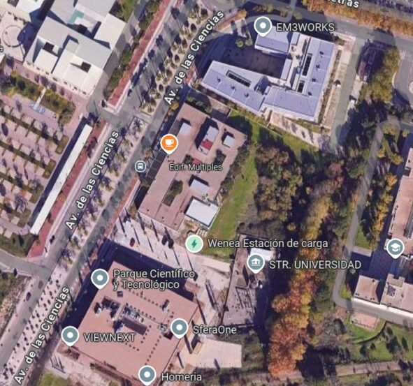 Ubicación del Servicio en Cáceres